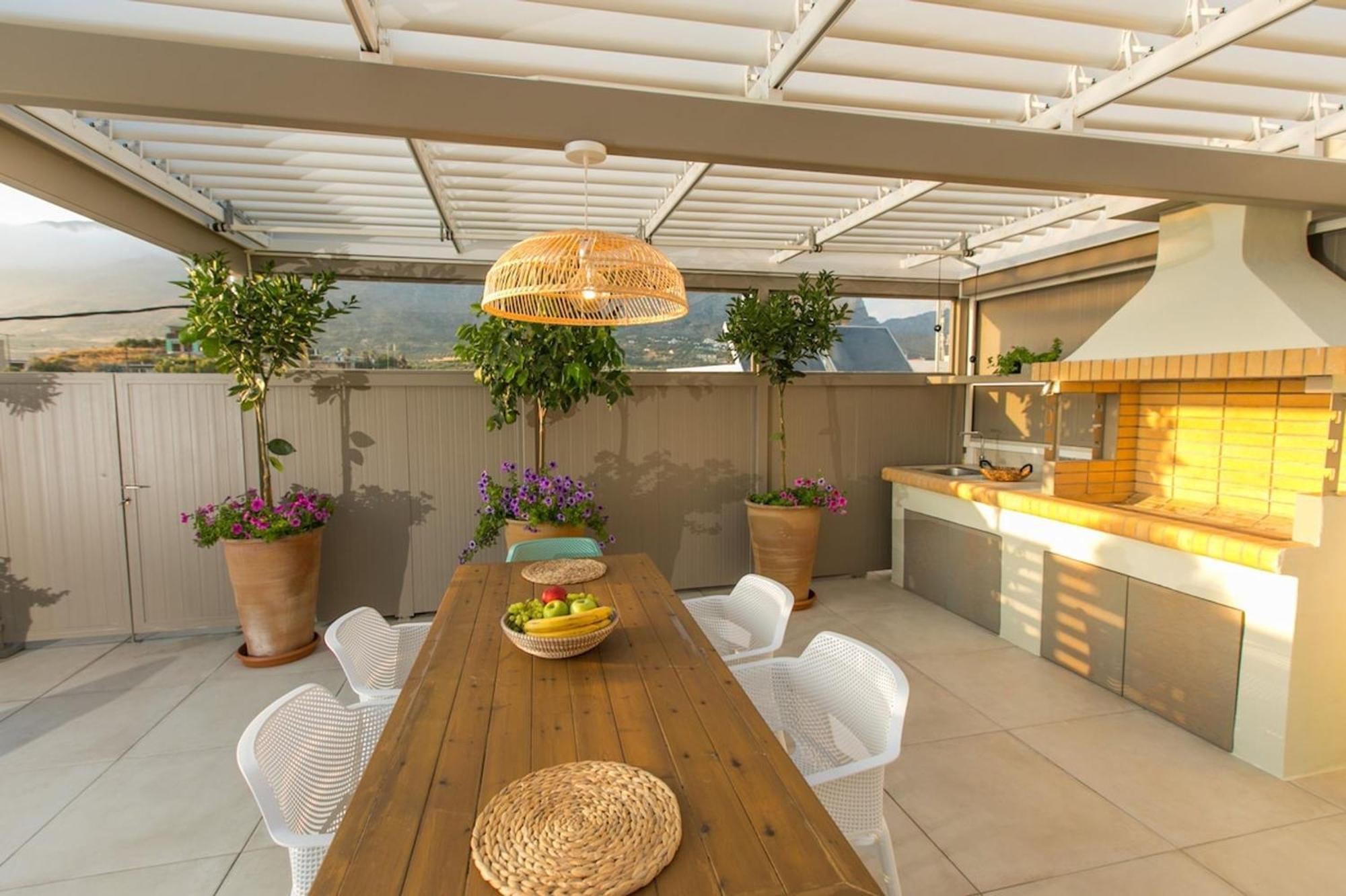 Ekaterini Luxury House Villa Lefkogeia Eksteriør bilde