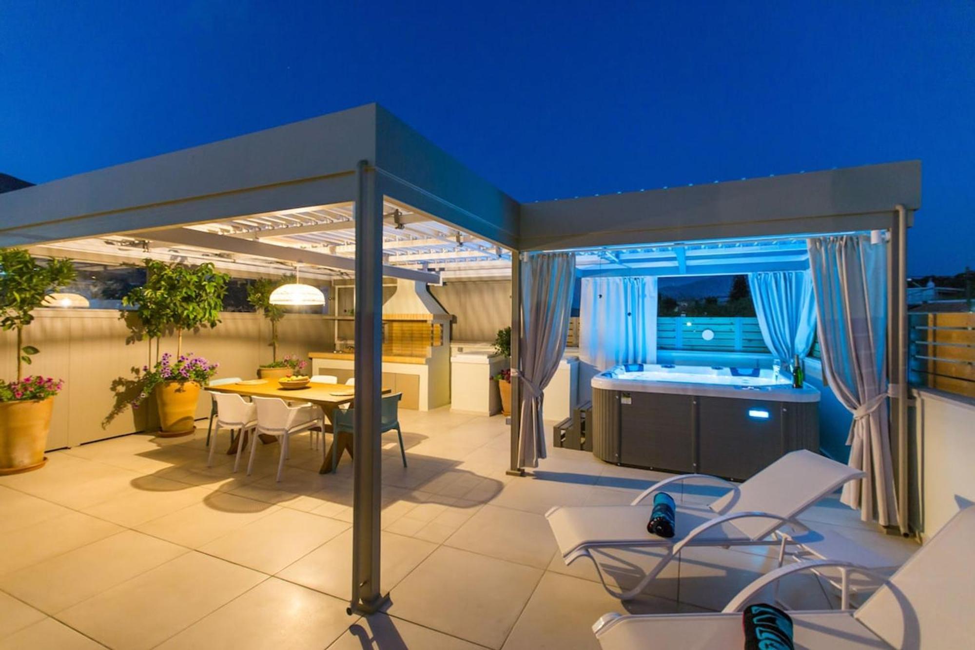Ekaterini Luxury House Villa Lefkogeia Eksteriør bilde
