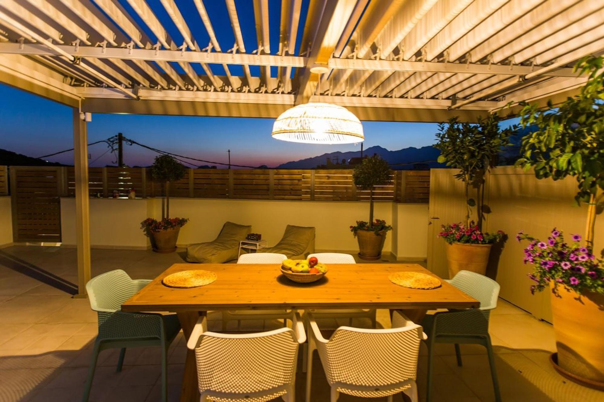 Ekaterini Luxury House Villa Lefkogeia Eksteriør bilde
