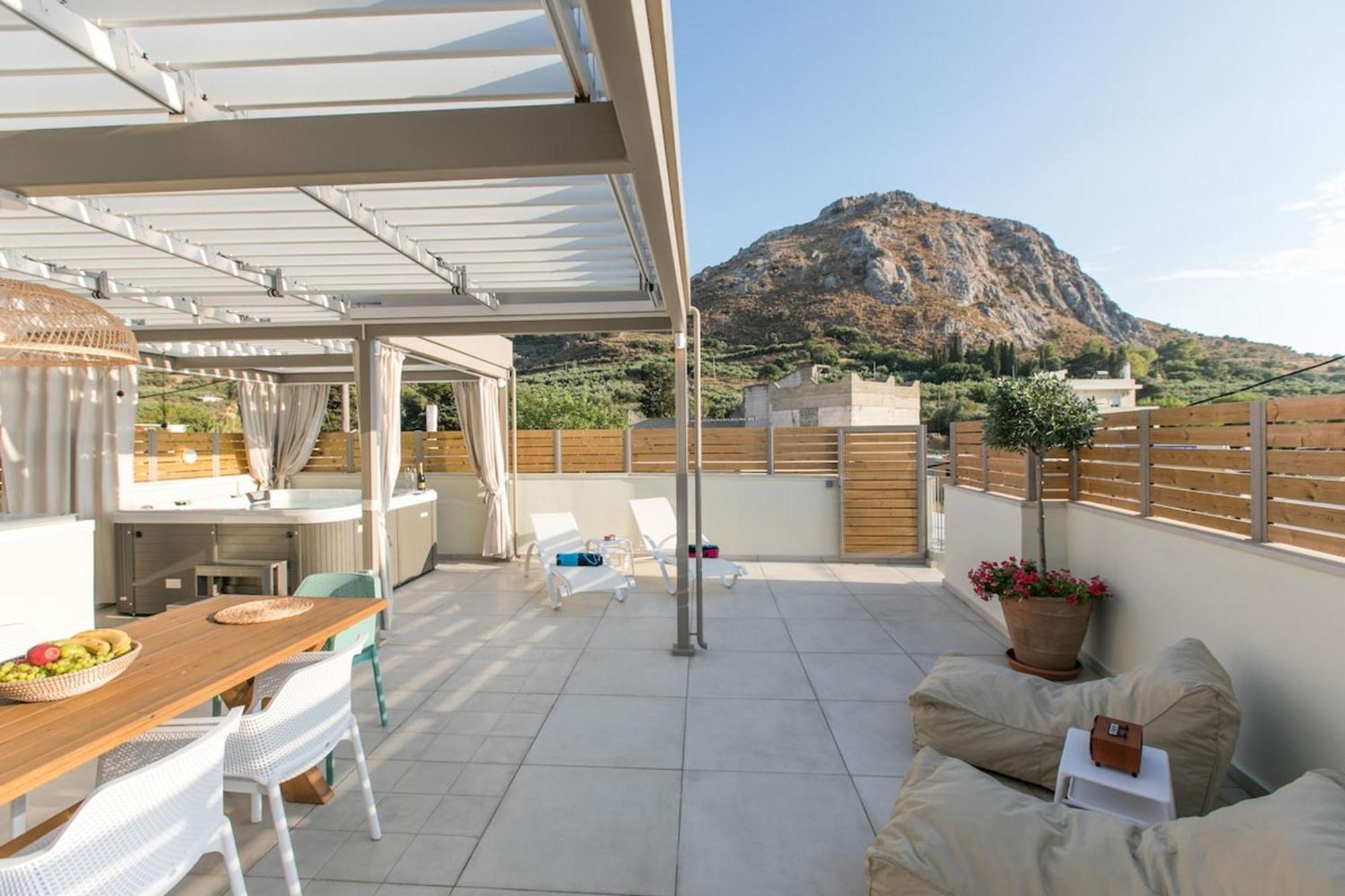 Ekaterini Luxury House Villa Lefkogeia Eksteriør bilde